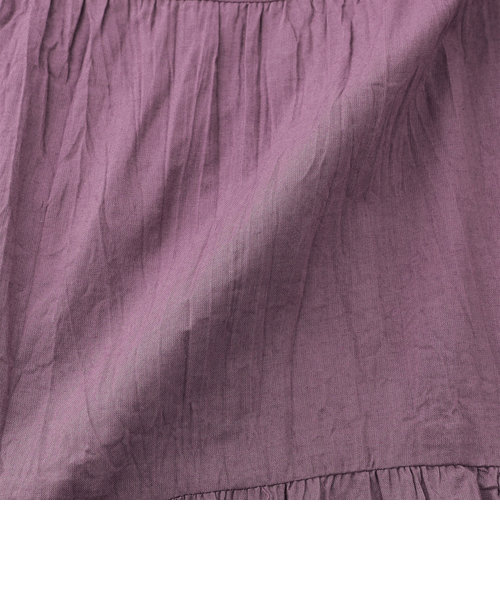 EPOCA エポカ (40) 無地 シンプル フレア ロングスカート 紫色 