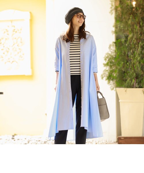 Web限定 オックスシャツワンピース Mackintosh Philosophy マッキントッシュフィロソフィー の通販 Mall