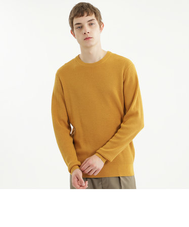 メンズのニット・セーター（イエロー/黄色）通販 | &mall（アンド