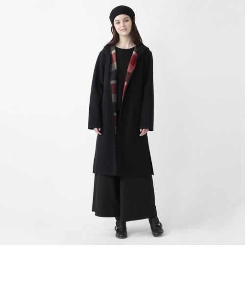 クレストブリッジチェックリバーシブルコーディガン Blue Label Black Label Crestbridge ブルーレーベルブラックレーベルクレストブリッジ の通販 Mall