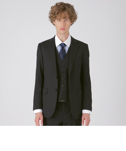 ブラックソリッドスリーピーススーツ | BLUE LABEL / BLACK LABEL 