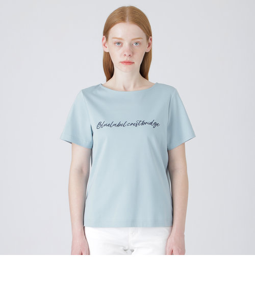 コンパクトスーピマスムースロゴTシャツ | BLUE LABEL / BLACK LABEL