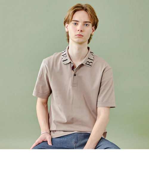【WEB限定】ロゴジャカードカラーポロシャツ