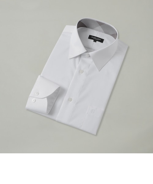 ソリッドツイルレギュラーカラーシャツ | BLUE LABEL / BLACK LABEL 