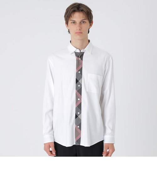 ブラックレーベルクレストブリッジ ダサい 新品ホワイト ディティール  