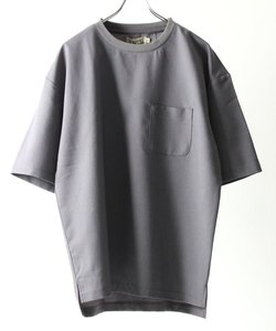 ストレッチTR素材 クルーネック半袖Tシャツ / ナノテック加工