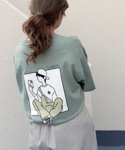 Timely Warning / バックプリントTEE