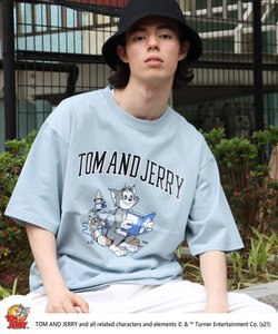 Sequence / トムとジェリー / TOM and JERRY COLLEGESHORT SLEEVE T-SHIRT