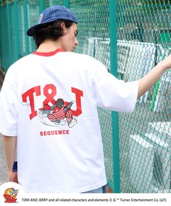 Sequence / トムとジェリー / TOM and JERRY RINGERSHORT SLEEVE T-SHIRT