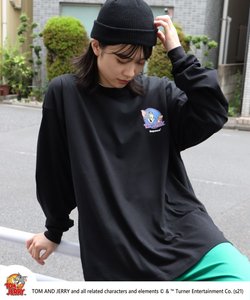 Sequence / トムとジェリー / TOM and JERRY CIRCLE LONG SLEEVE TEE / サークル ロンT