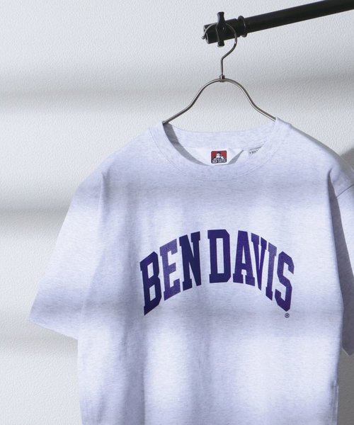 【BEN DAVIS(ベンデイビス)】COLLEGE LOGO TEE / カレッジ ロゴ Tシャツ