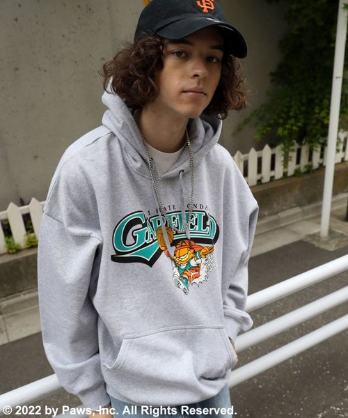 SEQUENZ】GF TEAM LOGO HOODIE / ガーフィールド バスケ チームロゴ