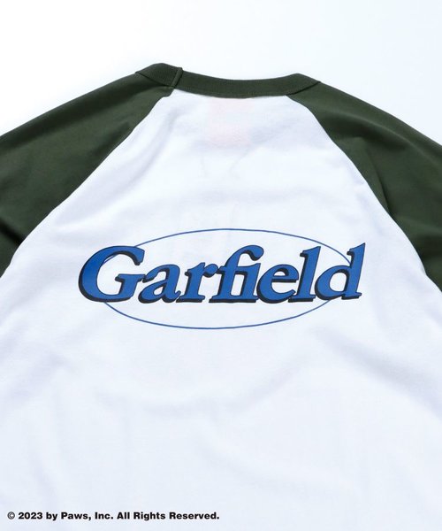 SEQUENZ】GARFIELD RAGLAN S/S TEE / ガーフィールド ラグランスリーブ