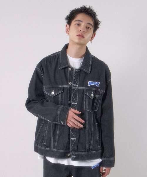 SEQUENZ】 ANGELS DENIM JACKET / エイトボール サガラワッペン