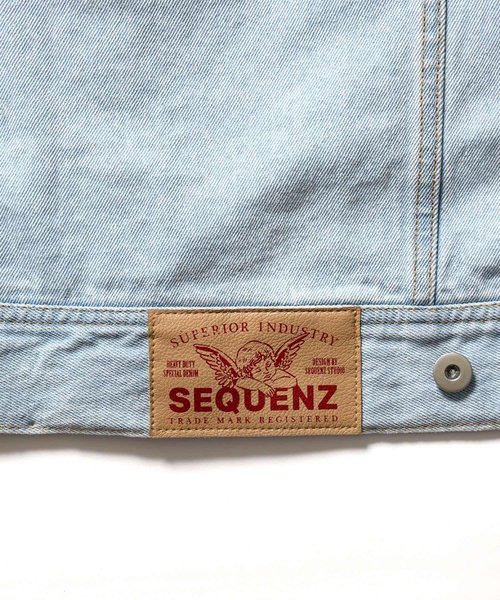 SEQUENZ】 ANGELS DENIM JACKET / エイトボール サガラワッペン