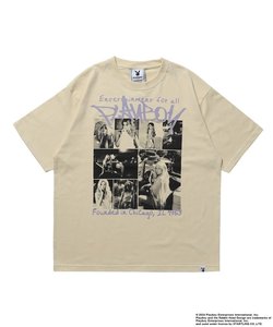 【SEQUENZ（シークエンズ）】PB PLAYMATE PHOTO S/S TEE / プレイボーイ フォト ストリート 90s Tシャツ 半袖