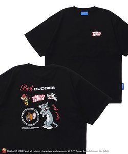 TJ COLLAGE S/S TEE / TOM and JERRY トムジェリ Tシャツ プリント 刺繍 ワンポイント 半袖