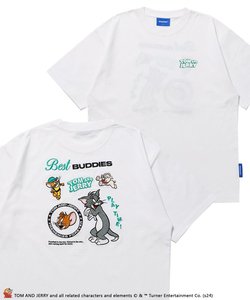TJ COLLAGE S/S TEE / TOM and JERRY トムジェリ Tシャツ プリント 刺繍 ワンポイント 半袖