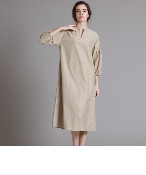 タフタ素材のカフタンドレス Lautreamont ロートレアモン の通販 Mall