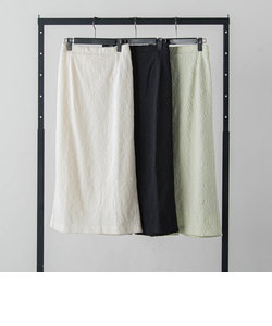 【一部店舗＆WEB限定】ランダムジャガードナロースカート≪洗濯機で洗える≫