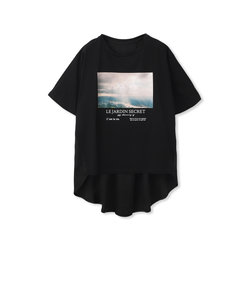 【WEB別注】OCEANフォトプリントTシャツ≪洗濯機で洗える≫