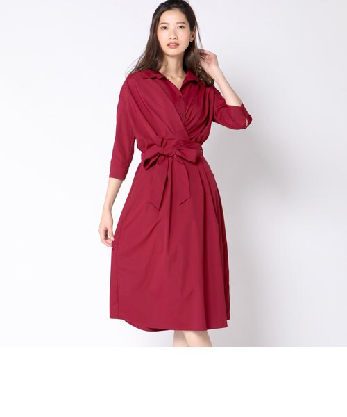 カシュクールシャツワンピース Vicky ビッキー の通販 Mall