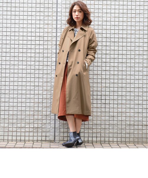 Socolla ダブルトレンチコート Mayson Grey メイソングレイ の通販 Mall