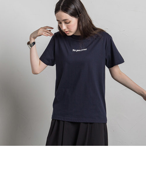 【WEB別注】Ne pas jeter Tシャツ≪洗濯機で洗える≫