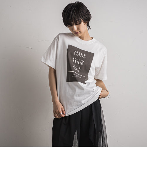 【WEB別注】MAKE YOUR SELF Tシャツ≪洗濯機で洗える≫