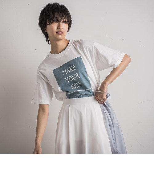 【WEB別注】MAKE YOUR SELF Tシャツ≪洗濯機で洗える≫