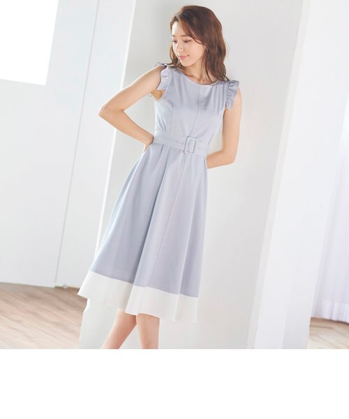 大きいサイズ デニムシャンブレーワンピース Queens Court クイーンズコート の通販 Mall