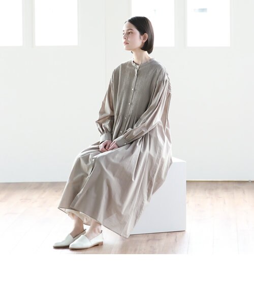 ローンピンタックワンピース 洗濯機で洗える Pao De Lo ハ オデロ の通販 Mall