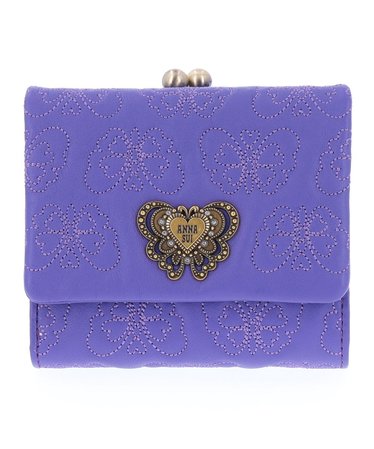 紫色の音階 二つ折り財布 | MONONISTA（モノニスタ）の通販 - &mall