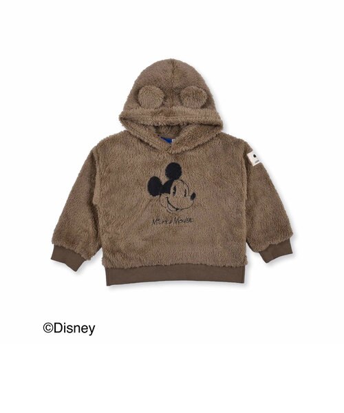 Disney ミッキーマウス フード 付き ボア パーカー 80 130cm Bebe Online Store ヘ ベ オンライン ストア の通販 Mall