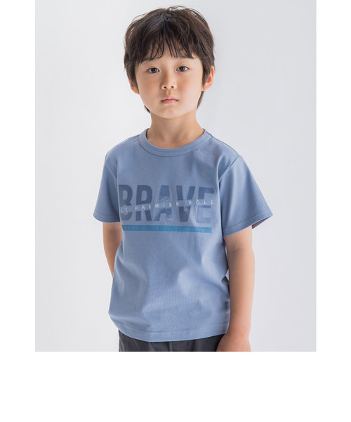 クリア ロゴ プリント ビッグ Tシャツ (100~150cm) | BEBE ONLINE 