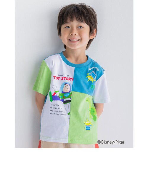 Disney トイ ストーリー バズ レックス リトル グリーン メン 配色 切り替え Tシャツ 80 130cm Bebe Online Store ヘ ベ オンライン ストア の通販 Mall