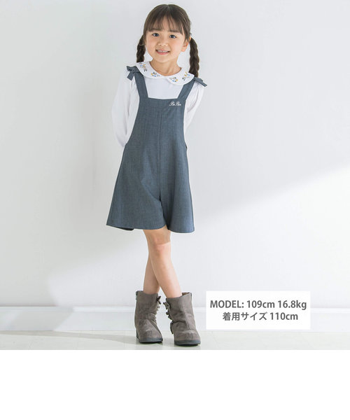 リボンサロペット(110~150cm) | BEBE ONLINE STORE（ベベ オンライン