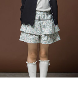 【お揃い】【日本製】リバティ(Michelle)シャツコールキュロットパンツ(90～140cm)