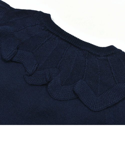 フリル襟セーター(100~140cm) | BEBE ONLINE STORE（ベベ オンライン