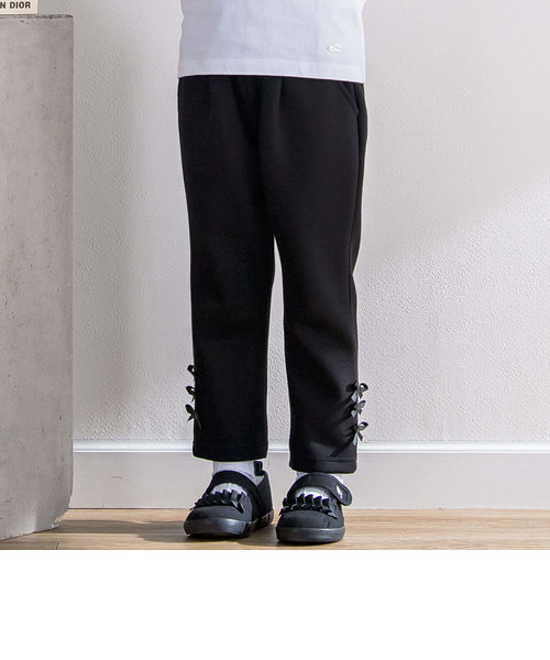 裾リボンポンチタックロングパンツ(95~150cm)