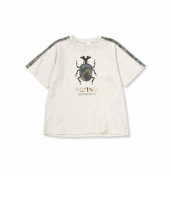 【接触冷感】カブトムシパッチTシャツ(80~120cm)