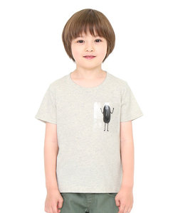 グラニフ Tシャツ キッズ 男の子 女の子 半袖 子供服 クリアポケットショートスリーブティー ビューティフルシャドーポケット グラニフ Graniph の通販 Mall