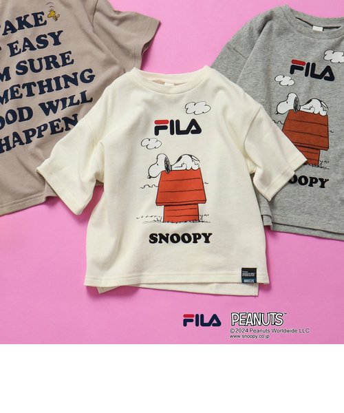 WEB限定 PEANUTS×FILA(フィラ)コラボ Tシャツ