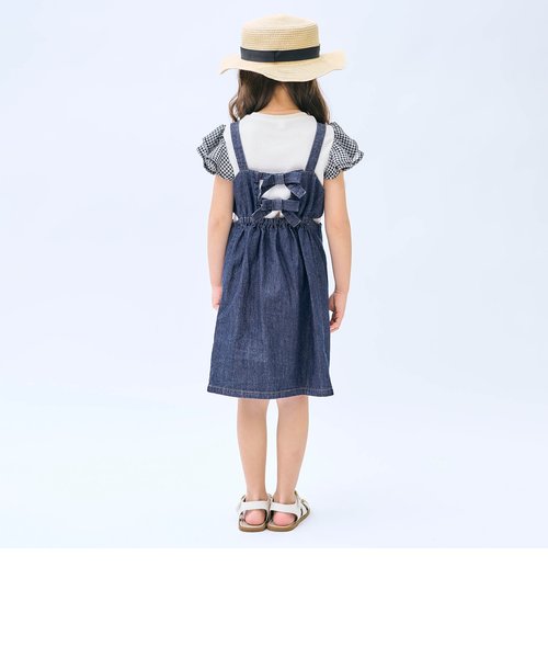 サイドオープンリボンジャンパースカート | F.O.Online Store（エフ