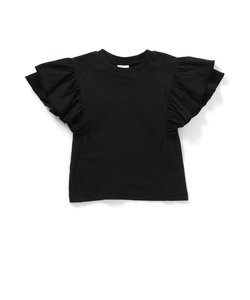 WEB限定  ティアード袖フリルTシャツ