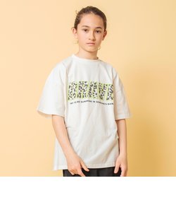 WEB限定  ジュニア発泡プリントロゴTシャツ