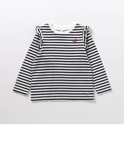 ワンポイント肩フリルTシャツ｜7days Style