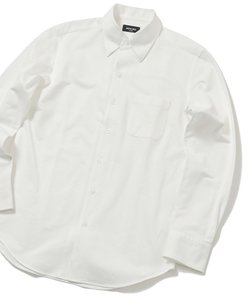 【COOLMAX】サッカー調ブロックチェックシャツ fabric made in japan