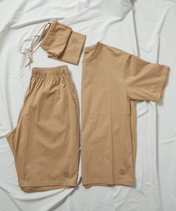 【Tシャツ+ショートパンツ+巾着ポーチの3点セット】ワンマイルウェア