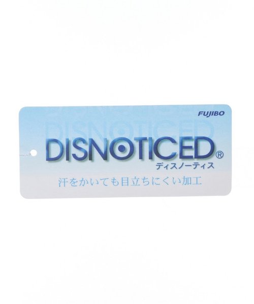 DISNOTICED(ディスノーティス)】 汗シミ防止加工ハイゲージニット